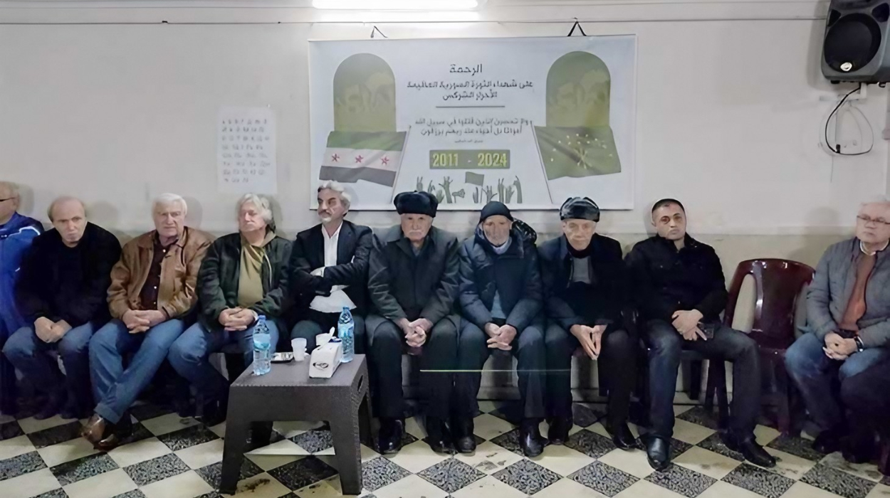 Circassians in Syria discuss their future amidst challenges. (Photo: Al-Quds Al-Arabi)