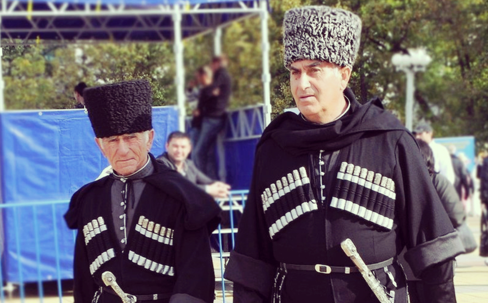 Circassian men