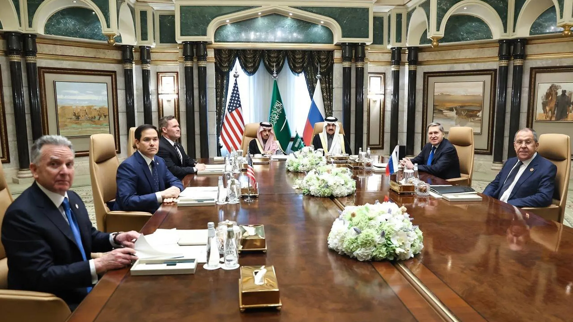 U.S. and Russia pursue closer relations following Ukraine talks in Riyadh