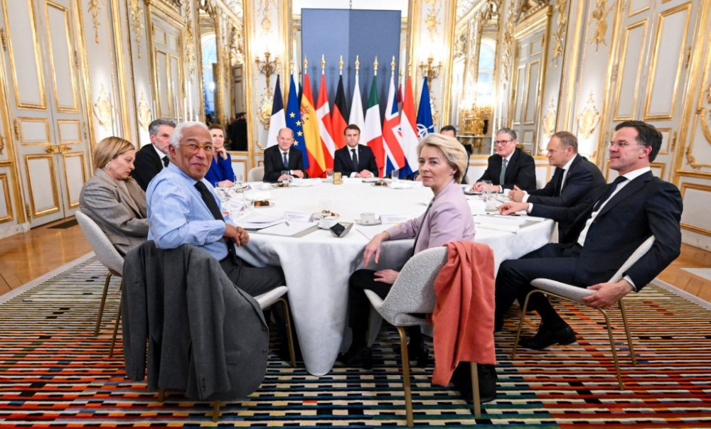 European leaders at the Paris Summit grapple with unity amid deepening divisions.