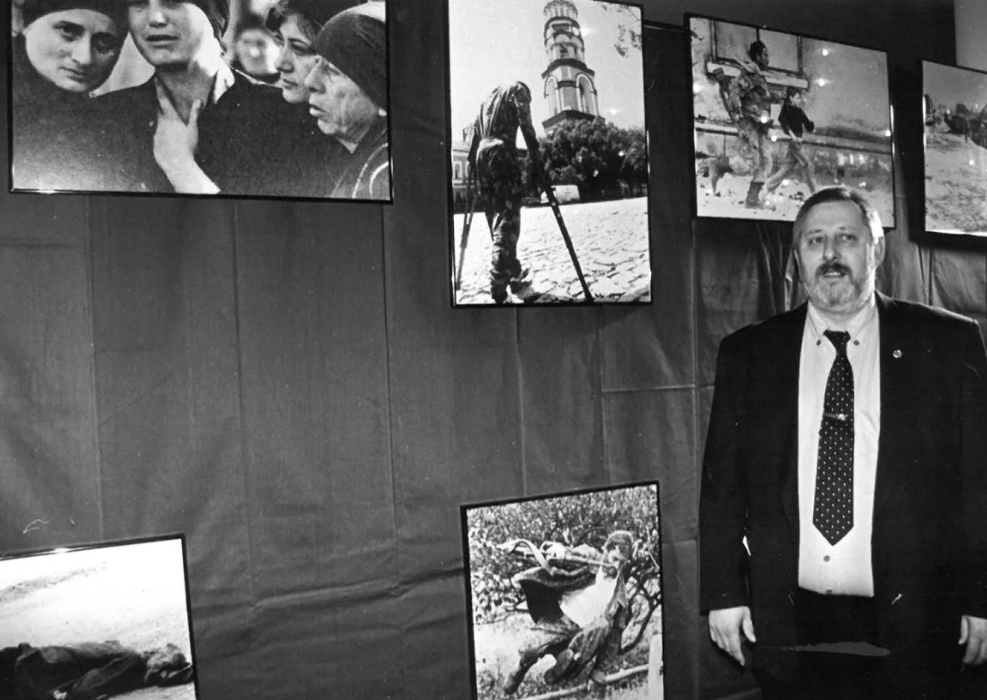 At a photo exhibition dedicated to Abkhazia