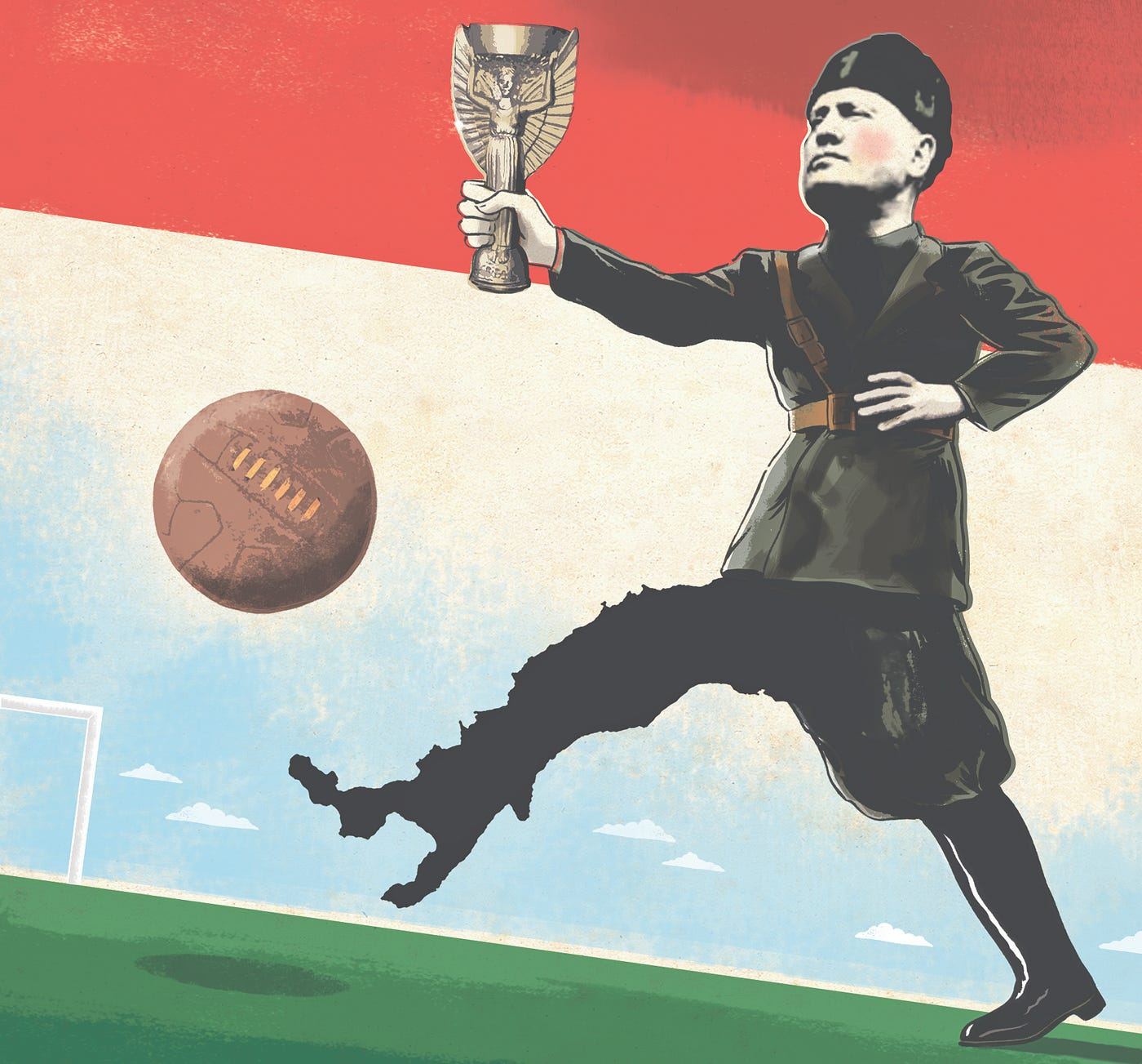 Mussolini, football as a politics