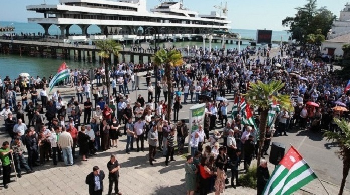 abkhazia protest