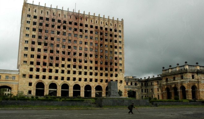 Old Parliament Building, Sukhum