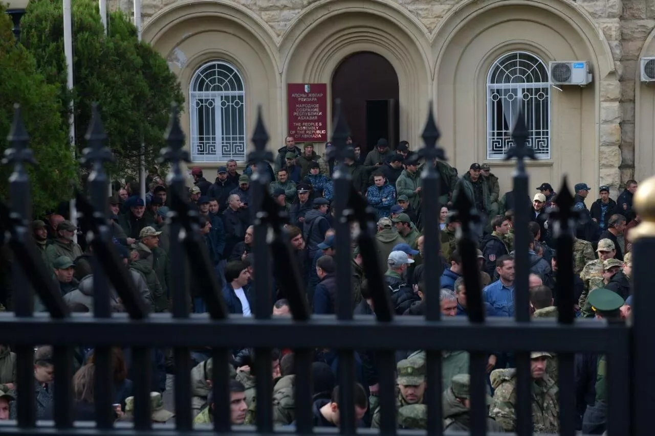 15 November protests in Abkhazia