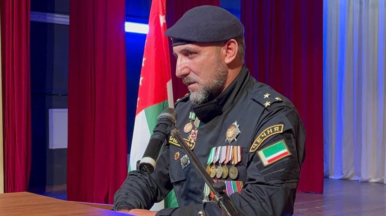 Vakhid Kerimov, Chairman of the Union of Chechen Volunteers.