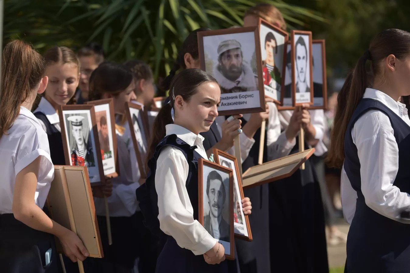 "Immortal Regiment" March Held in Sukhum to Anniversary of Victory