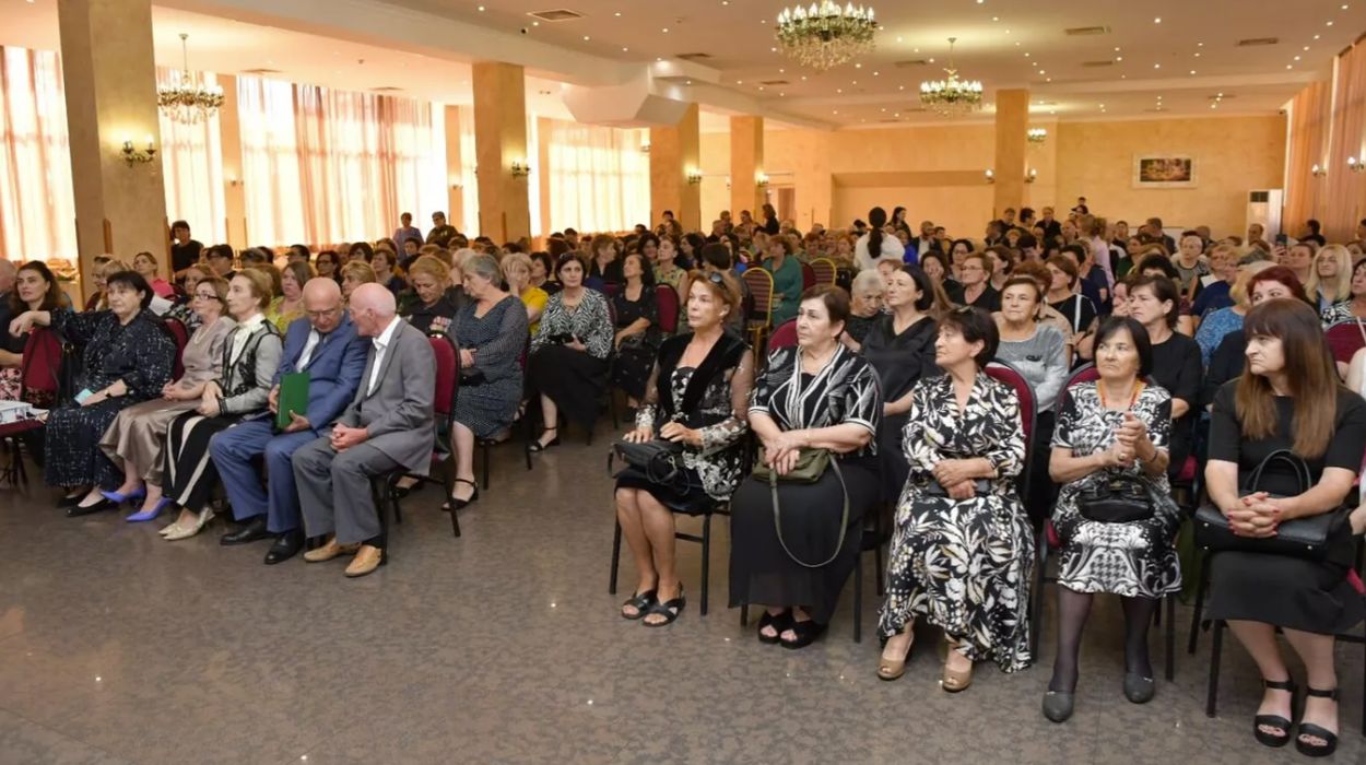 Women veterans gather to commemorate the 30th anniversary of Abkhazia's Patriotic War victory.