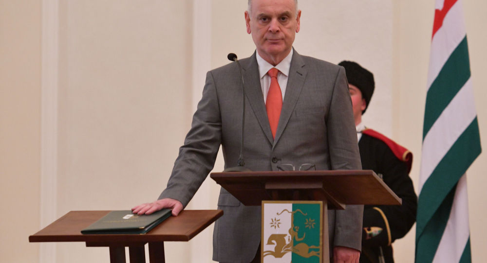 The inauguration-ceremony of the elected President of Abkhazia