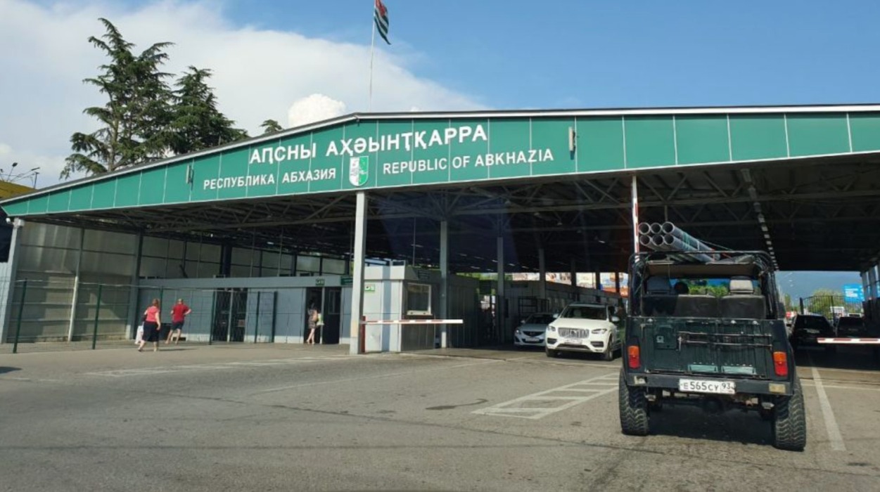 Abkhazia - Russia border checkpoint