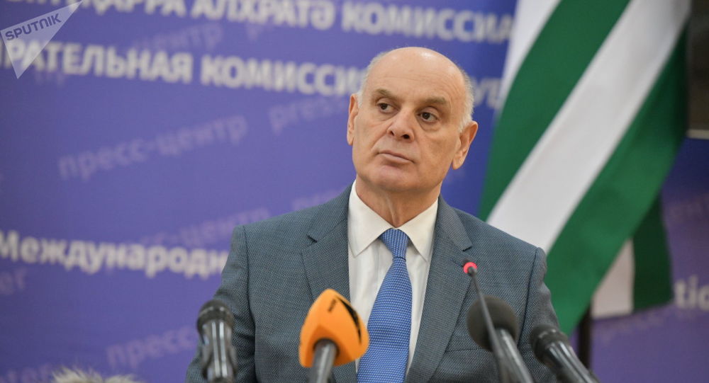 Aslan Bzhania, the new President of Abkhazia