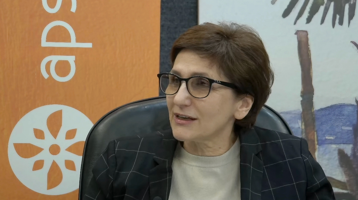Asida Shakryl, former Commissioner for Human Rights in the Republic of Abkhazia.