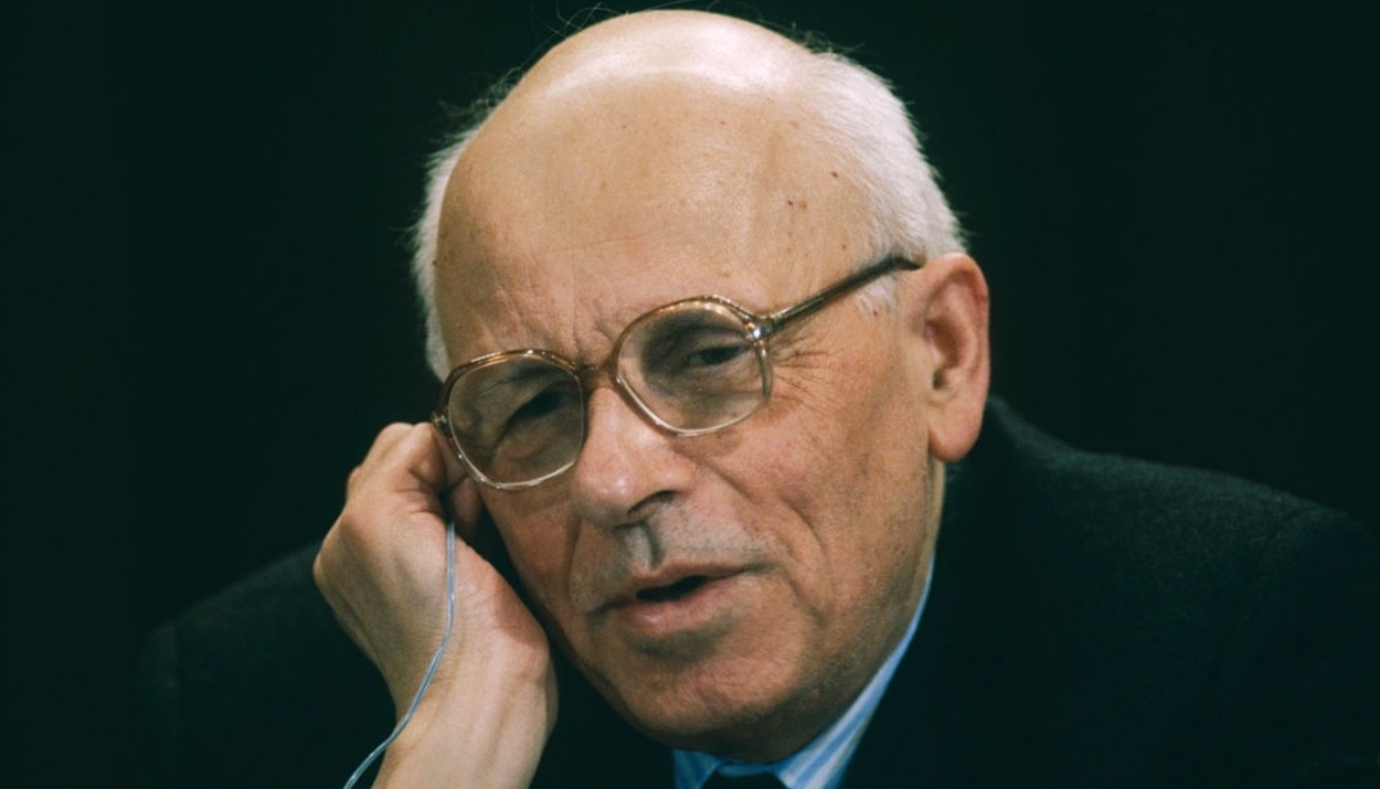 Andrei Sakharov During a Press Conference