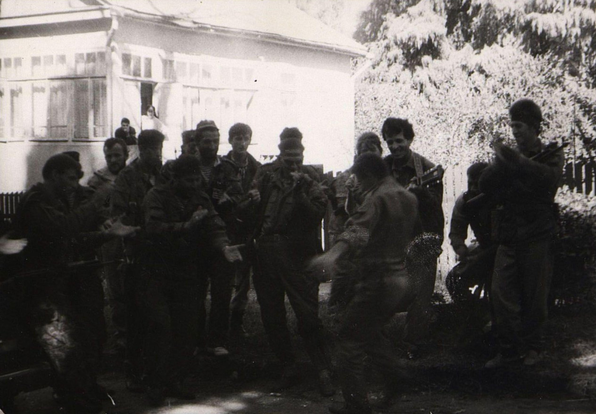 Imam Alimsultanov & the Chechen battalion. Abkhazia (October 1993).