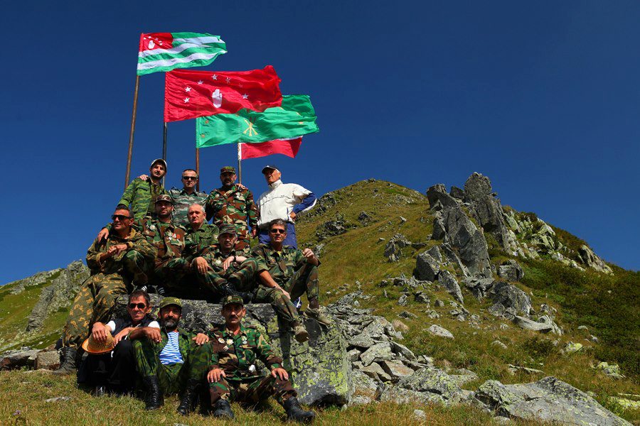 Circassian Volunteers in Abkhazia