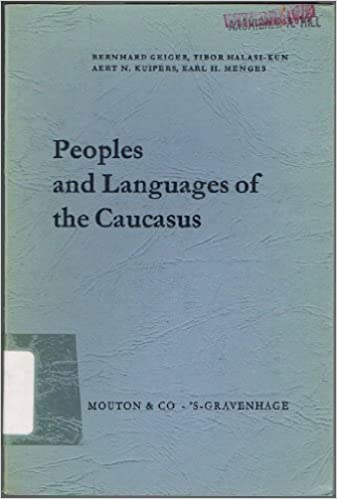 Peoples and Languages of the Caucasus. A Synopsis.